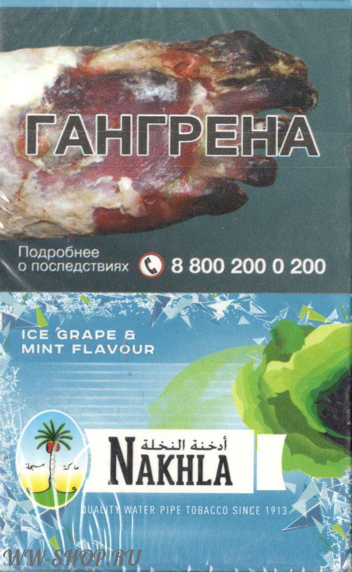 nakhla - лед виноград мята (ice grape mint) Калининград