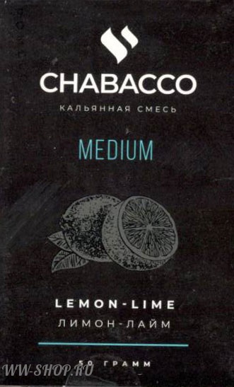 табак chabacco medium - лимон-лайм (lemon-lime) Калининград