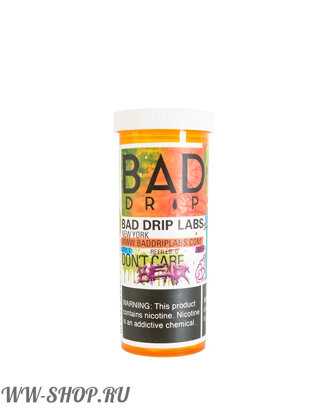 жидкость bad drip- dont care bear 60 мл 3 мг Калининград