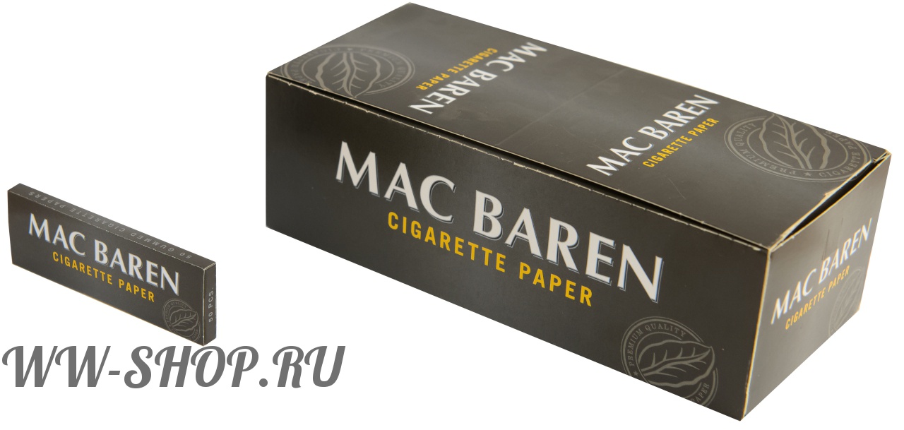 бумага сигаретная mac baren 50х50 Калининград